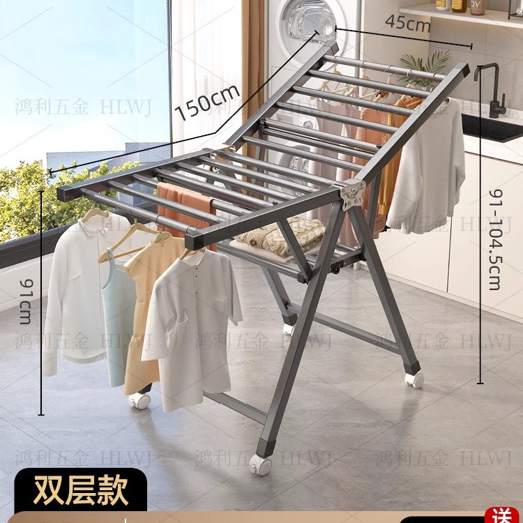 두껍고 두꺼운 강관 - 1.5m 이중층 회색 [직각 스타일]