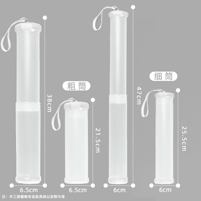 透明伸縮ペン立て美術絵画専用毛筆鉛筆画ペン立てペン立て携帯型プラスチック回転筒