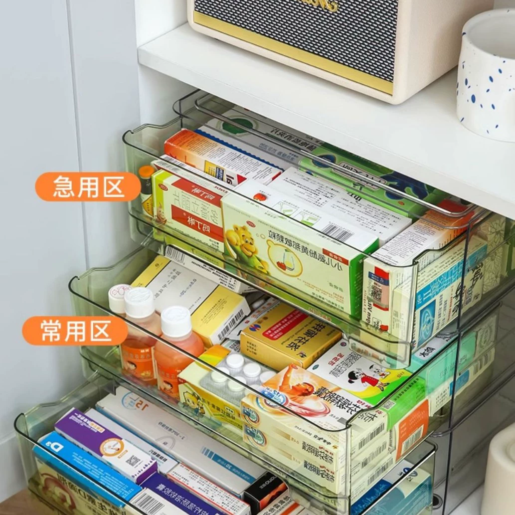 Прозрачный ящик для хранения ящика большой емкости