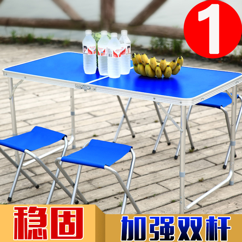 屋外折りたたみテーブル、屋台用折りたたみテーブル、ポータブルアルミ合金製ダイニングテーブル、簡易家庭用屋台テーブル、屋外レジャー用|undefined