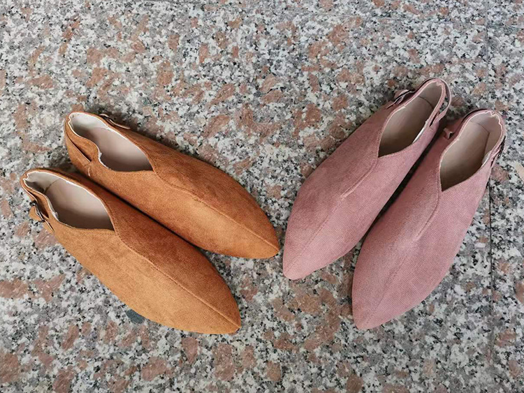 Neue V-förmige lässige Single für Mode, große Damen-Flachschuhe der Größe 43, minimalistisch sitzende Schuhe_voghion.com