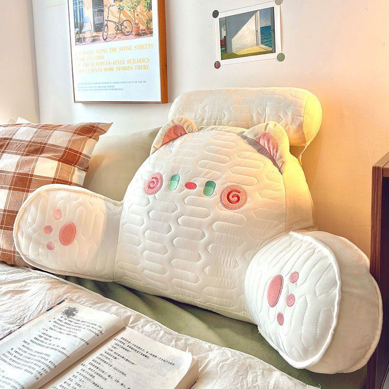 Latex model-white cat medium size [65x40cm suitable for chairs]