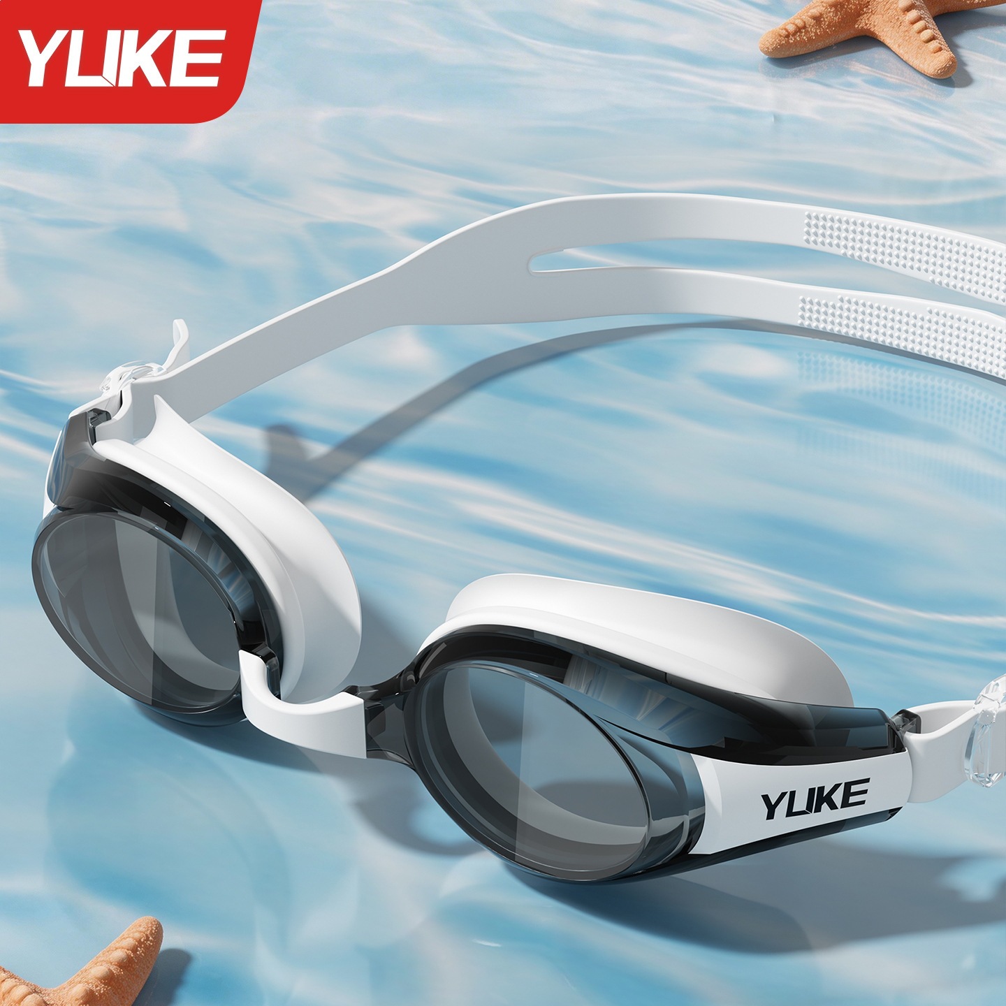 Gafas de Natación para Adultos de PC, Antiempañante e Impermeable