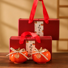 Moving house joy, peaches of perfection peach ceramic decoration, new home moving, new house entry ritual arrangement, gift