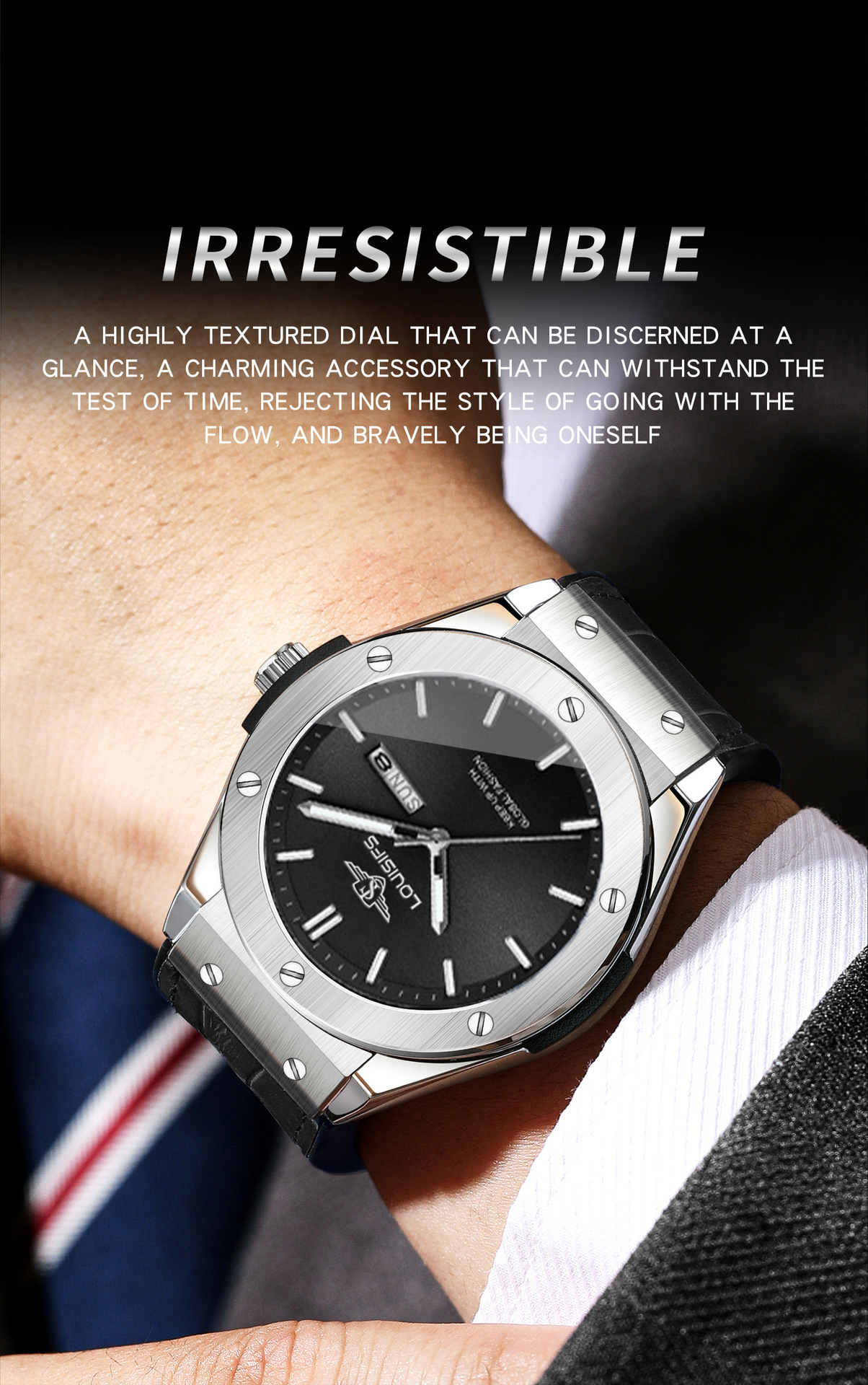 Men's Mechanical Watch Yubo Series Automatic Waterproof Fashion_voghion.com