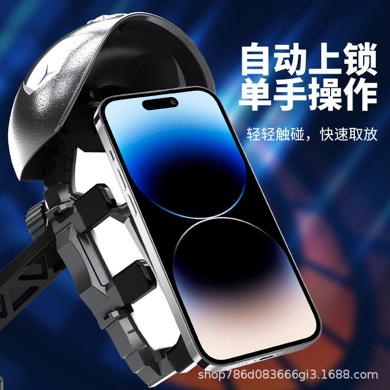テイクアウトライディング携帯電話ホルダー電気自動車携帯電話ホルダーヘルメット携帯電話耐衝撃ホルダー8本爪サンシェードホルダー
