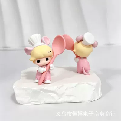 Dimoo's Instant Adventure Car — Car ornaments - pink-xiaomi