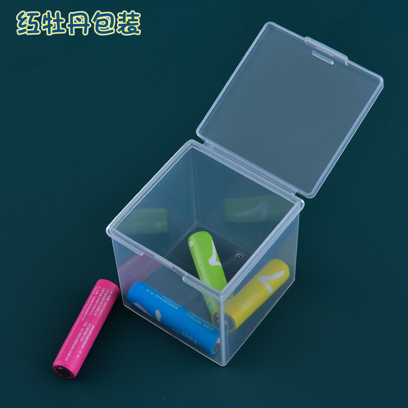 正方形ボックスdiyラウンドビーズ収纳ボックス小さなアクセサリーアクセサリーボックスボックス透明ppプラスチックボックス|undefined