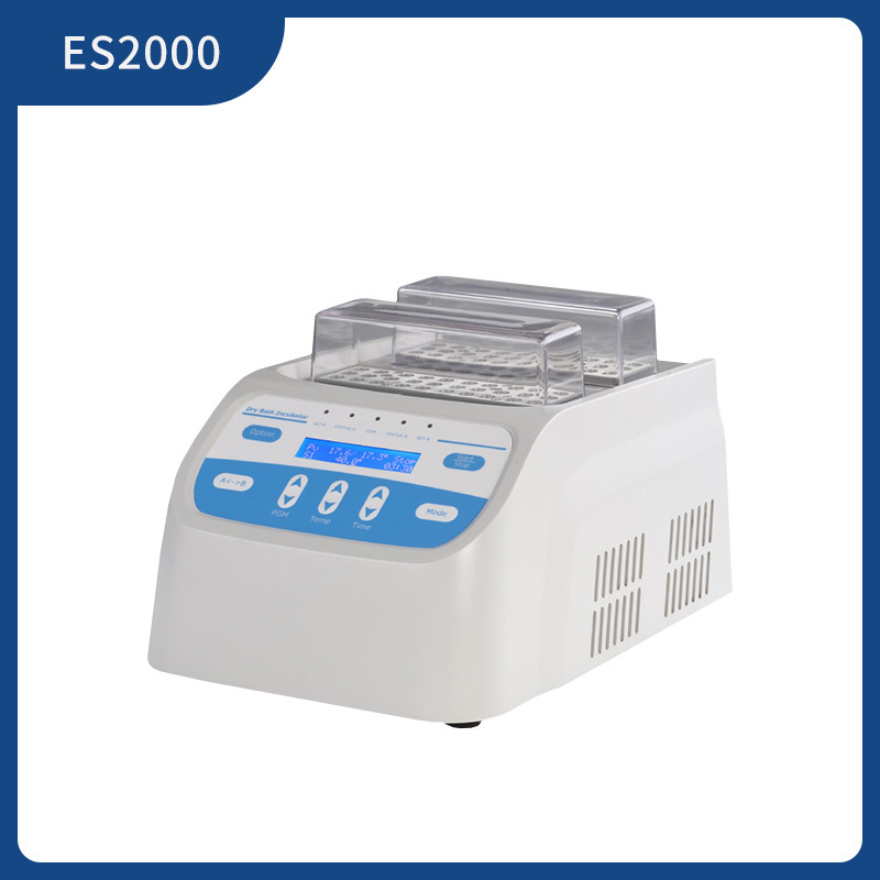 RC Laboratory ES2000 Dry Thermostat Dual Zone Independent PID Automatic Temperature Control Metal Bath