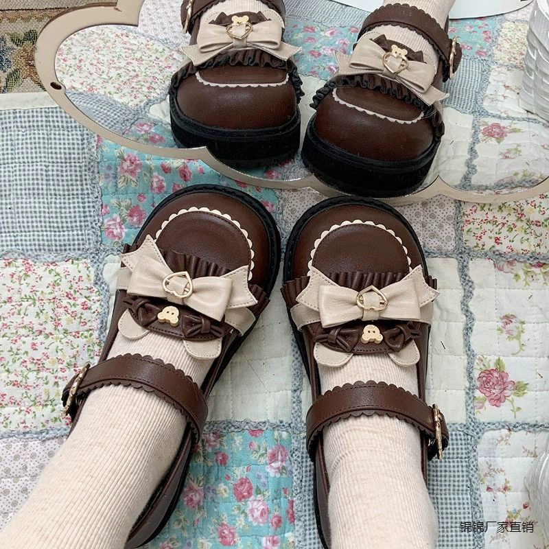 Осенние новые туфли милые мягкие девушки