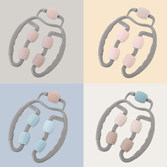 New Ring Leg Grip Massager Handheld Calf Muscle Relaxer Foam Roller 5-Round Body Shaping Slimming Leg Trainer Wholesale