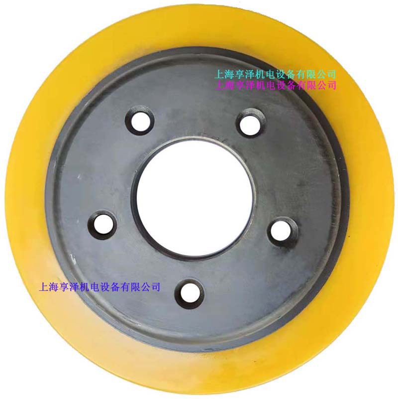 搬易通电动升高叉车TFA15转向轮驱动轮  堆垛地牛方向轮牛筋轮胎