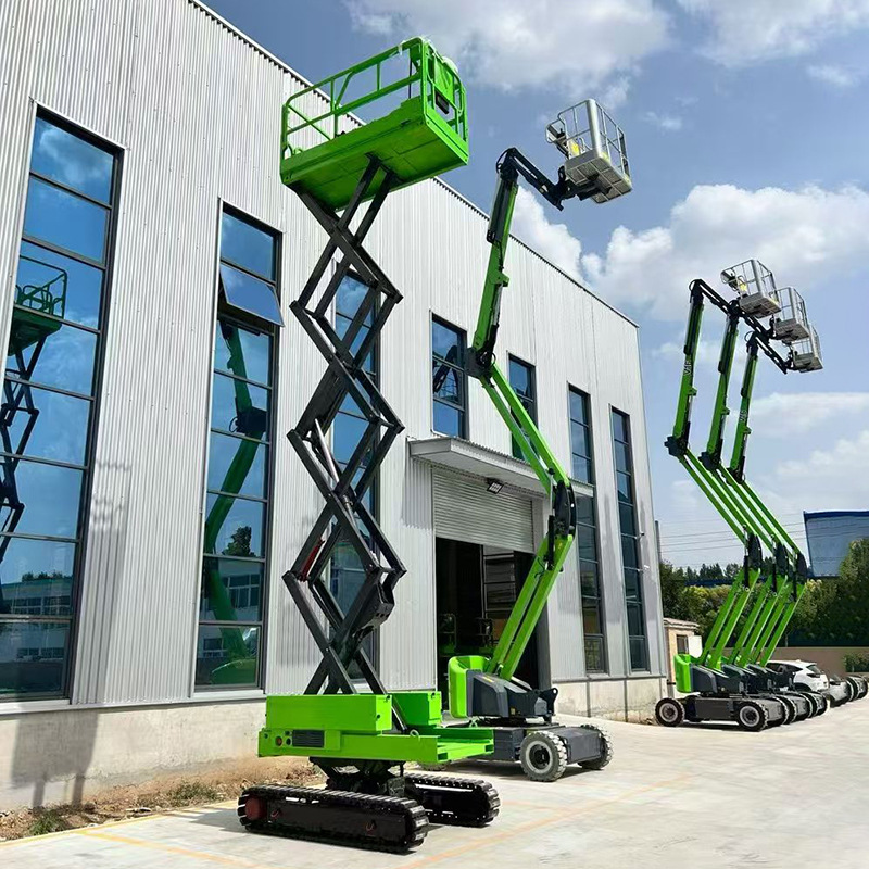 All-Terrain Self-Leveling Crawler Scissor Lift Off-Road Mountain Climbing Vehicle Self-Propelled Aerial Work Platform
