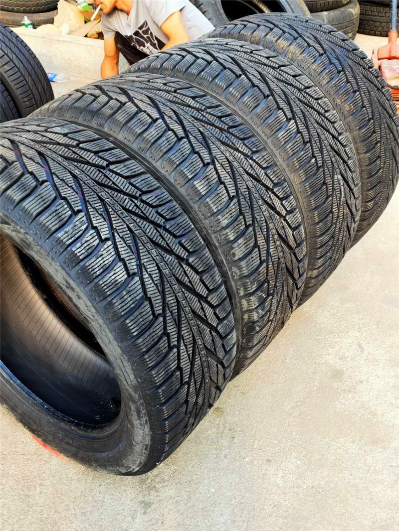Used car tires, 90% new, sizes 205, 215, 225, 235, 245, 255, 265/45, 50, 55, 60/16