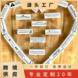 跨境定制情侣约会积木塔叠叠乐游戏双人解压桌游积木玩具实木摆件