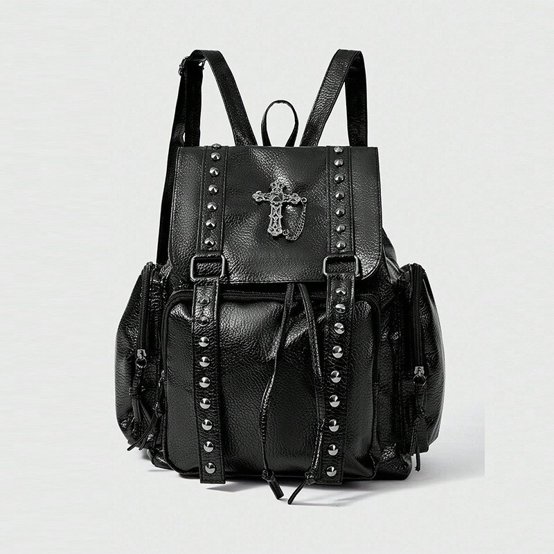 Cross-Border Foreign Trade Wholesale Large-Capacity Washed Leather Backpack 2025 New Women's Casual Bag Large-Capacity Women's Backpack Cross-Border Foreign Trade Wholesale Large-Capacity Washed Leather Backpack 2025 New Women's Casual Bag Large-Capacity Women's Backpack