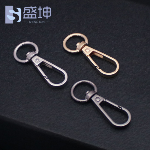 Wholesale 4mm Round Head Plate Alloy Dog Chain Buckle Bag Hardware Accessory Strap Hook Buckle