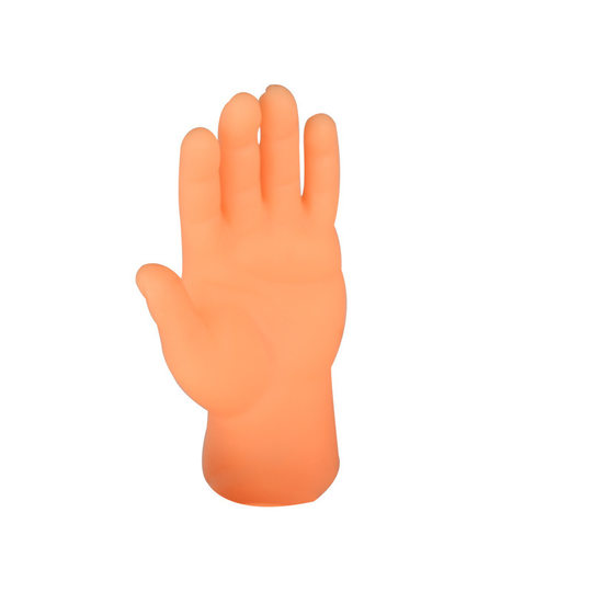 Internet Celebrous Toy Shake Tone with Interactive Massage Cat Toy Mini Creative Gesture Small Finger Cover Cat Funny Toy
