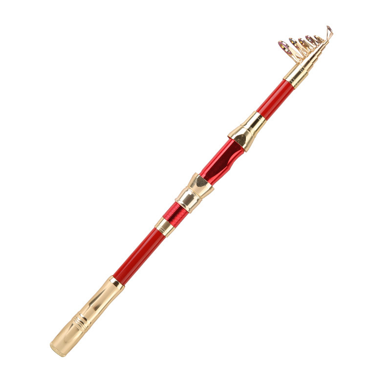 Cañas de mar de carbono, contracción de sección corta, 45CM, poste de lanzamiento, poste de tiro largo, anillo guía colorido de 1,8 m, aparejos de pesca transfronterizos al por mayor