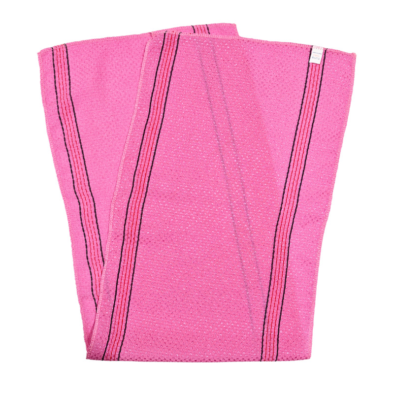 Toalla fuente de limpieza sauna Toalla de baño guantes de baño tira larga espalda frotar Toalla de baño limpieza personal barro frotar Toalla de baño
