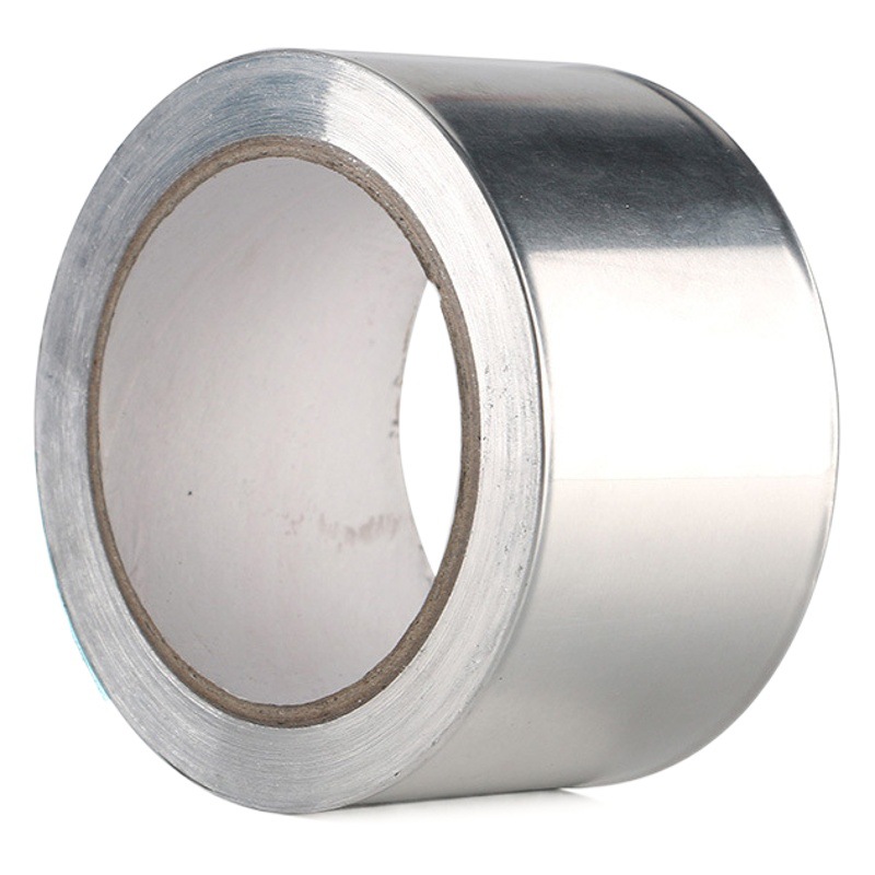 Cinta de papel de aluminio de guía única al por mayor, sellado de tuberías resistentes a altas temperaturas, cinta retardante de llama, fabricante de cinta de aislamiento térmico de papel de aluminio