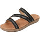 IELTS Run plus size Hollow Cross-border Flat Rhinestone Sandals Bohemian Wind Electric Embroidered Comfortable Women's Shoes for Summer