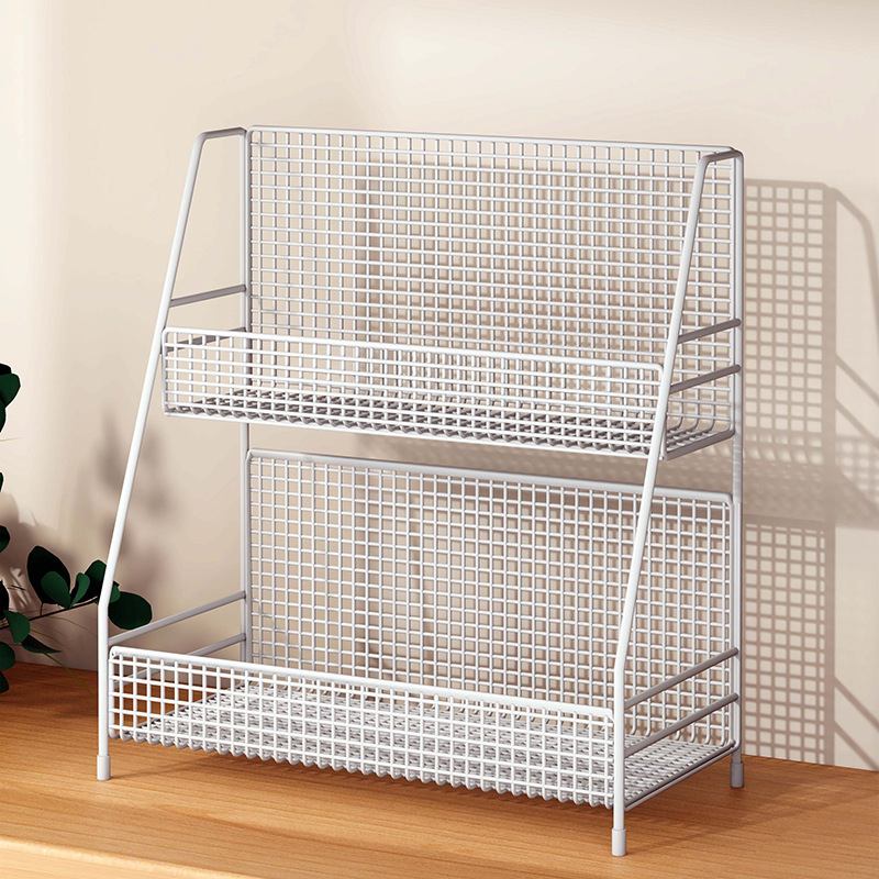 Desktop Storage Rack, Snack Rack on Dining Table, Living Room Cup Holder, Kitchen Countertop Spice Rack, Multi-Layer Cup Storage Rack