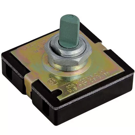 柏侨开关榨汁机旋转开关4档电木旋转开关45度搅拌机旋转开关3档