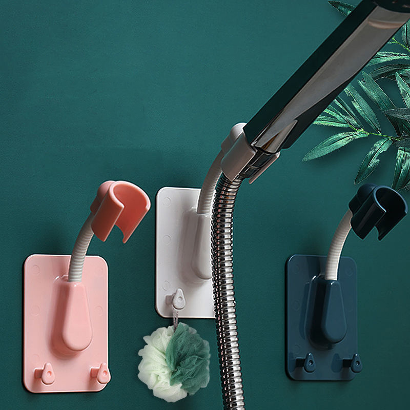 Universal Shower Head Holder Suction Cup No-Drill Home Bathroom Base Shower Accessories