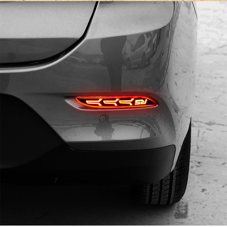 Suitable for 2020-2022 Chevrolet Cavalier ONIX rear bumper light LED sequential light brake light running light