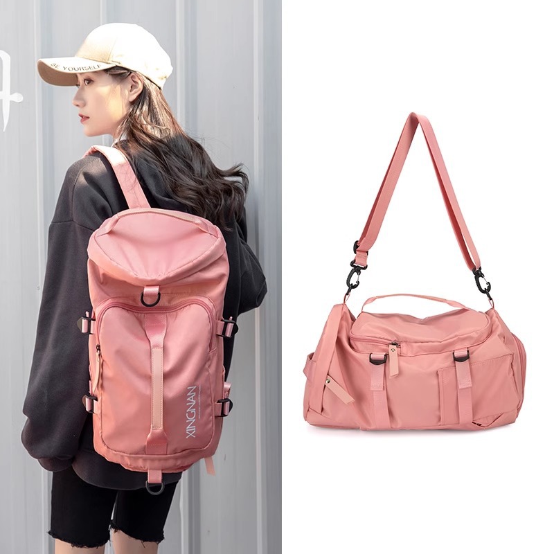 Bolsa de natación bolsa de fitness de separación húmeda y seca bolsa de almacenamiento de traje de baño de gran capacidad para mujer bolsa de natación impermeable bolsa de deporte de hombro para hombre