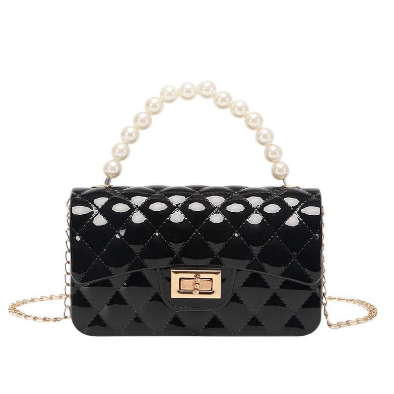 Bolso dulce, bolso de jalea de perla, color caramelo, bolso de moda de 2022 damas, bolso de mujer de comercio exterior