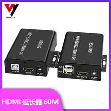 hdmi�D�W��kvm���L������ξW��60��1080p�DRJ45�W�j��ݔ��60m