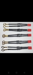 Led double set plus terminal F3 red red double set terminal power indicator led light emitting diode