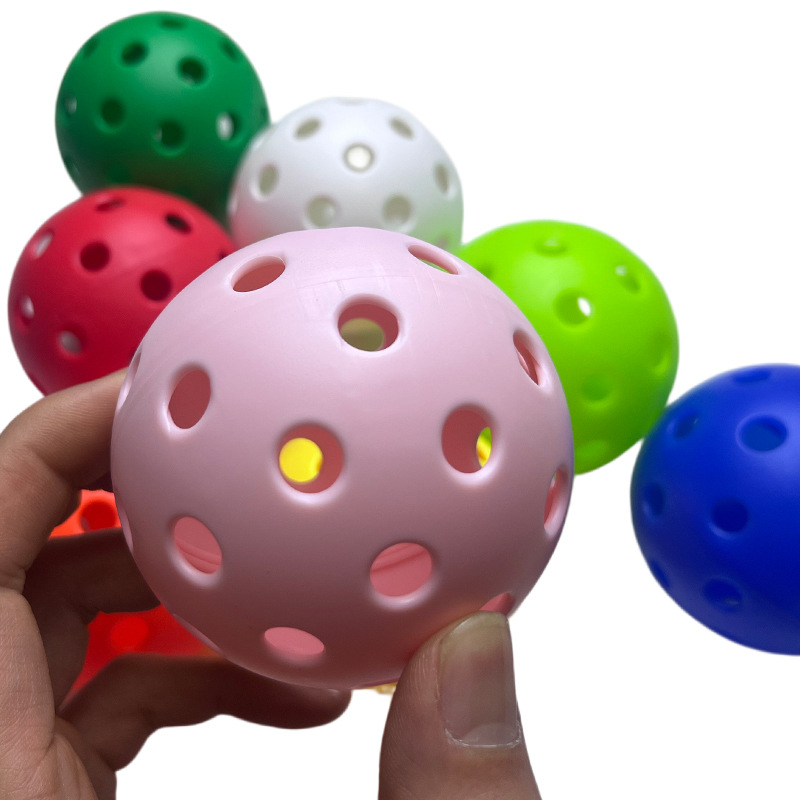 Pickleball 40-Hole 26-Hole Injection-Molded Pickleball Multi-Hole Indoor Outdoor Ball Wholesale Cross-Border
