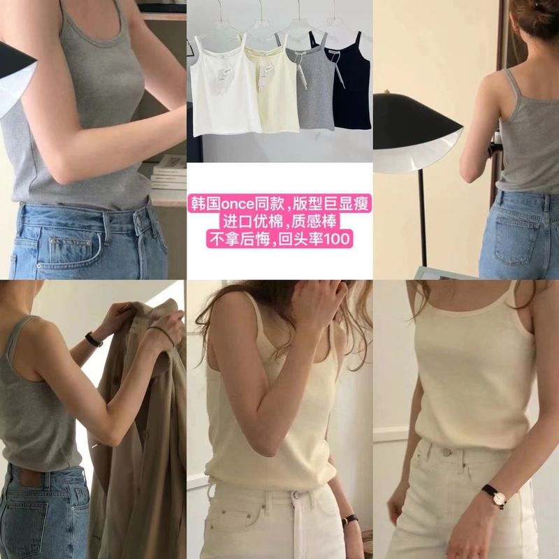 韓国ONC*と同じスタイル！女性用13ラインベスト、バージョン100、スリムで見栄えが良く、綿が優れていて快適で通気性があります。|undefined