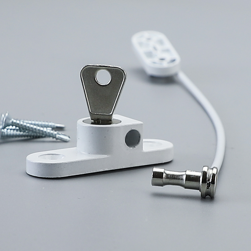 Wire rope window lock aluminum alloy sliding door casement window anti-theft safety lock plastic steel window lock stopper