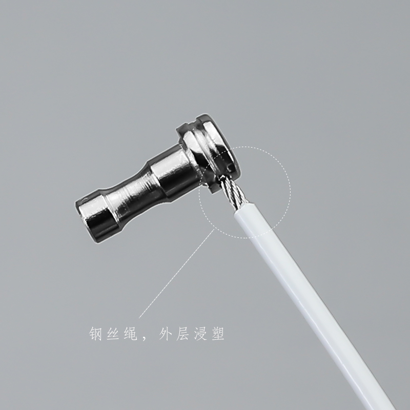 Wire rope window lock aluminum alloy sliding door casement window anti-theft safety lock plastic steel window lock stopper