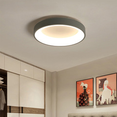新款北歐led吸頂燈客廳臥室燈家用超薄圓形陽台房間簡約現代燈具