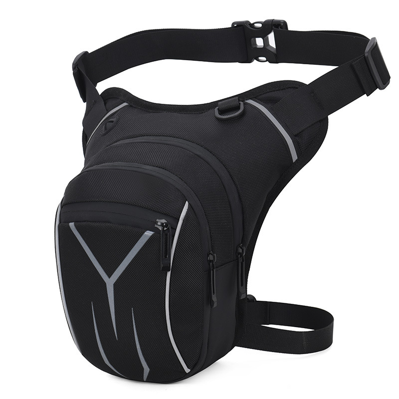 Cross-border outdoor sports cycling leg bag, multifunctional large-capacity nylon waterproof crossbody bag, tactical motorcycle leg bag