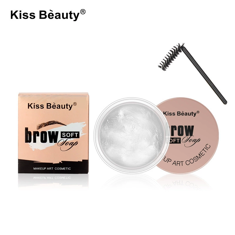 KissBeauty дикая форма бровей крем кросс-бордер пожелания иностранная торговля бесцветное мыло для бровей мыло для бровей