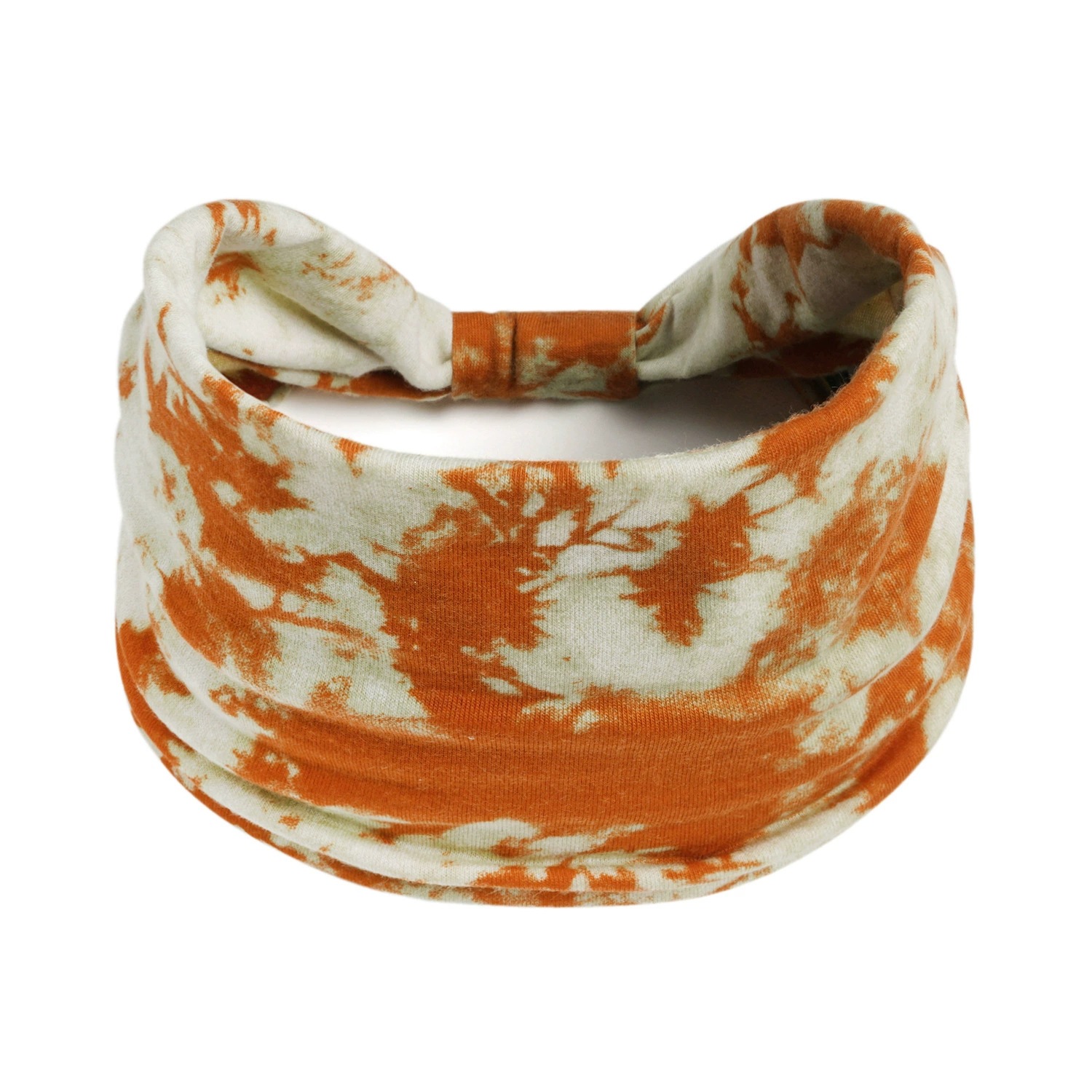 Europa y América nueva impresión elástica deportiva correa de cabello damas banda ancha correa de cabello turbante retrógrado joyas para el cabello de yoga