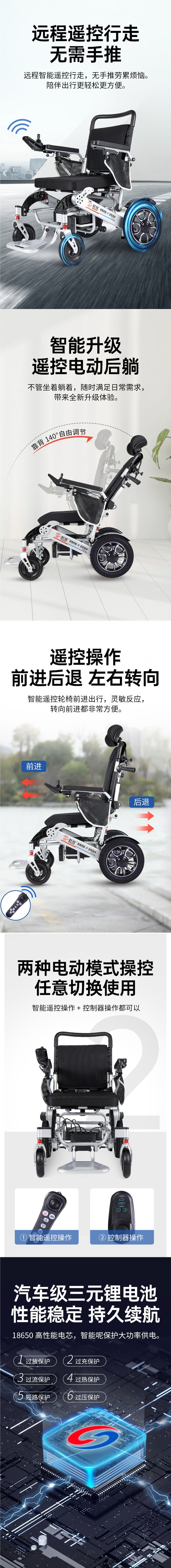 Four-Wheel Mobility Scooter for Elderly and Disabled