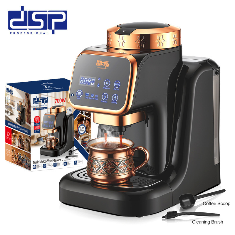DSP/Dansong Italian espresso coffee machine for home kitchen, small semi-automatic Turkish coffee machine KA3185 DSP/Dansong Italian espresso coffee machine for home kitchen, small semi-automatic Turkish coffee machine KA3185