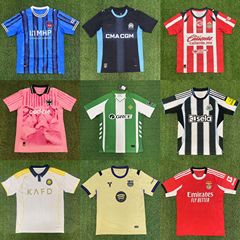 2526 サッカーユニフォーム レアクラブ ホーム＆アウェイ トレーニングユニフォーム レバークーゼン ベティス マルセイ ベンフィカ ジャージ