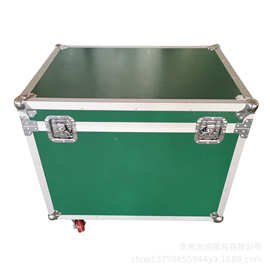 厂家制作航空箱军绿色铝箱军械员工具箱政治工作箱指挥器材箱铝箱