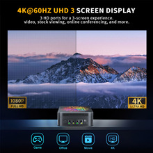 新款HSI 奔腾N95/N100迷你电脑主机4K影音家用办公电脑主机miniPC