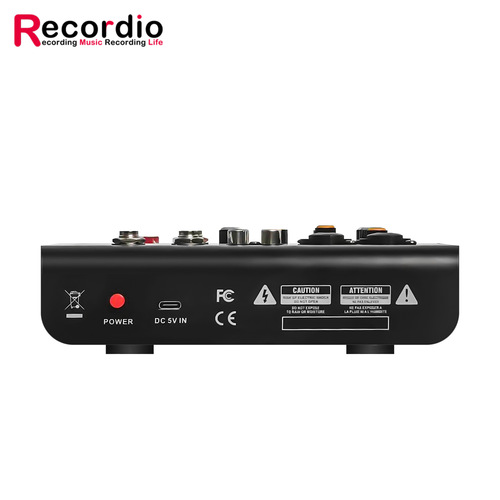 GAX-A4 professional digital small mixer with sound card mobile phone karaoke live broadcast multi-function all-in-one equipment set