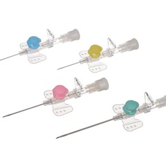 使い捨て交換可能な針医療用バタフライ18G/20G/22G/24G留置針と薬口留置針