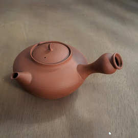 TD61红泥手工茶壶提梁陶壶电陶炉炭炉陶瓷茶壶泡煮茶器烧水壶